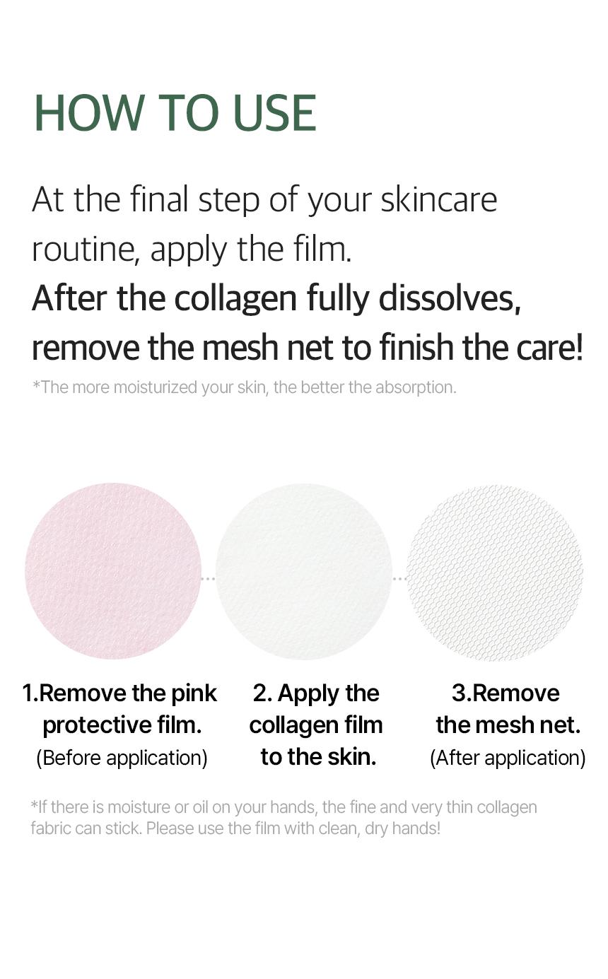 [mixsoon Official Shop] Melting Collagen Cheek Film 5 pairs (10ea) - Smooth & Firm Collagen Cheek Film, Korean Skincare for Glass Skin