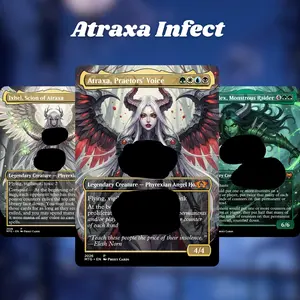 MTG Proxy 100+ Card – Atraxa Infect – Forbidden Phyrexian Angel Seduction Mature Fantasy Deck | Collector Gift Set for Card Player