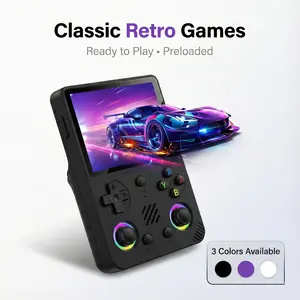 RG36 Pro Retro Handheld Game Console, 3.5" IPS Screen, Linux System, Multi-Color Portable Gaming Device for Classic Games