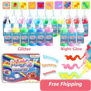 2026 Magic Water Elf Toy Kit - Aqua Fairy Water Gel Craft Kit with 20 Magic Gels, 10 Molds - Easter Craft, Birthday Gift for Kids