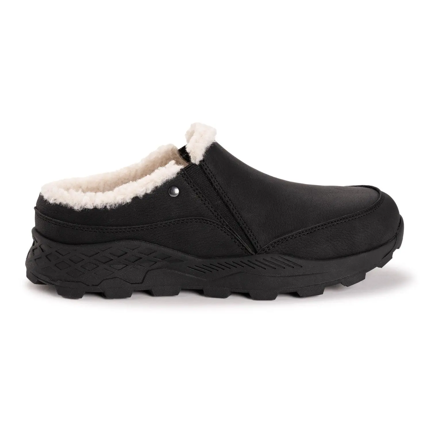 Muk Luks Women's Wylde Slip-On Clogs - Cute, Warm, Cushioned Clog Style Mules, Plush Sherpa Lining, Memory Foam Footbed, Lightweight Home Design, Spot Cleanable