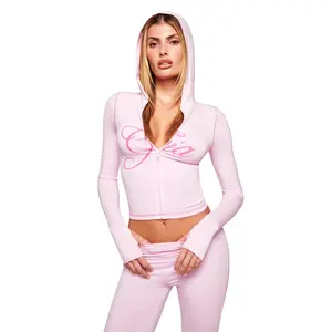 BLARE HOODIE - PINK : PASTEL PINK