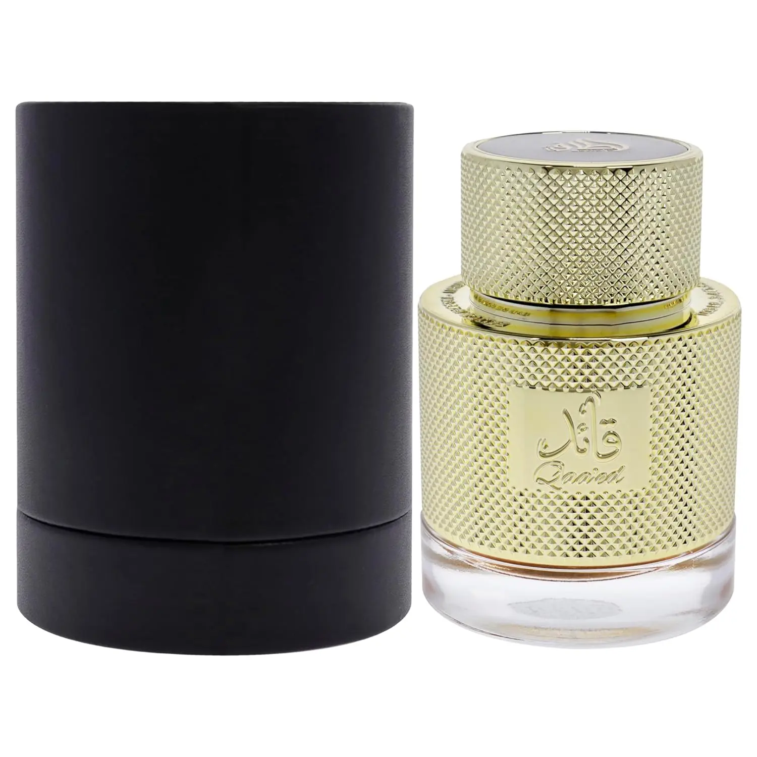 Lattafa Qaaed Eau de Parfum for Men - 3.4 fl oz Arabic Woody Oriental Liquid Cologne, Oud, Warm Spicy, Vanilla, Amber Scents, Long-Lasting Single Item, Ideal Guys Gifts, Fragrances