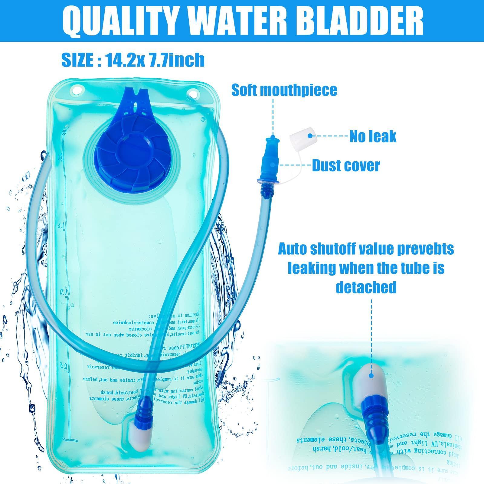 Running Hydration Vest Backpack with 2L Hydration Reservoir, Breathable Ultralight Cycling Hydration Backpack, Suitable for Camping, Hiking, Running, and Travel, Suitable for Outdoor Cycling Backpacks