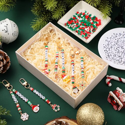 564/2823 Pcs Graduation Soccer Bead Keychain Making Kit DIY Craft Adjustable Sport Letter Bead Charm for Class Students Friends Sport Theme Party Favor Gift Backpack Accessories Holiday Decoration