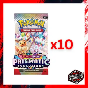 Prismatic Evolutions Booster Pack x10 (Pokemon TCG)