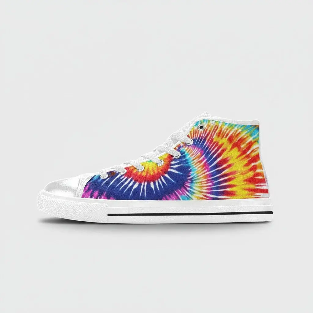 MEN'S Tie Dye Splash Custom Shoes (II) | Freaky Shoes®