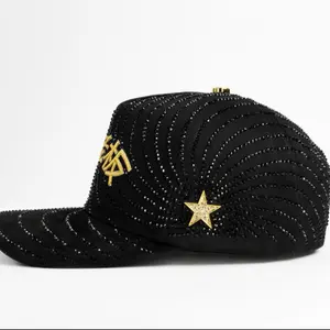 Gorra  Endiamantada Black/Gold