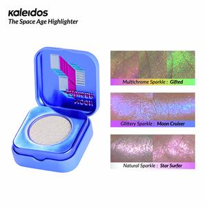 Kaleidos The Space Age Highlighter | Color-Shifting, Natural Glow, Multichrome, Translucent, Rave Makeup, Festival Makeup, Cosmetic Gift, Holographic Makeup, Ethereal Makeup, Duochrome, Glassy Skin