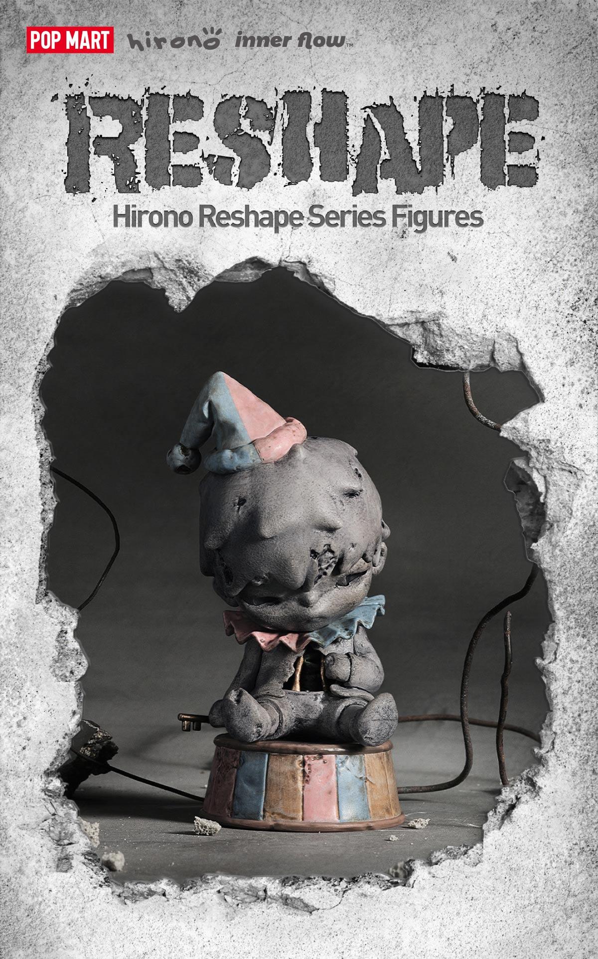 POP MART HIRONO Reshape Series Figures, Blind Box