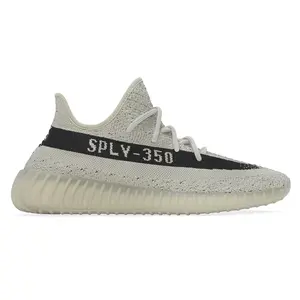 adidas Mens Yeezy Boost 350 V2 Lace Up Sneakers Shoes Casual - Grey
