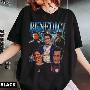 Benedict Bridgertonn 90s Bootleg T-shirt, Tv Series Brigertonn Fans Shirt, Unisex Graphic Tee