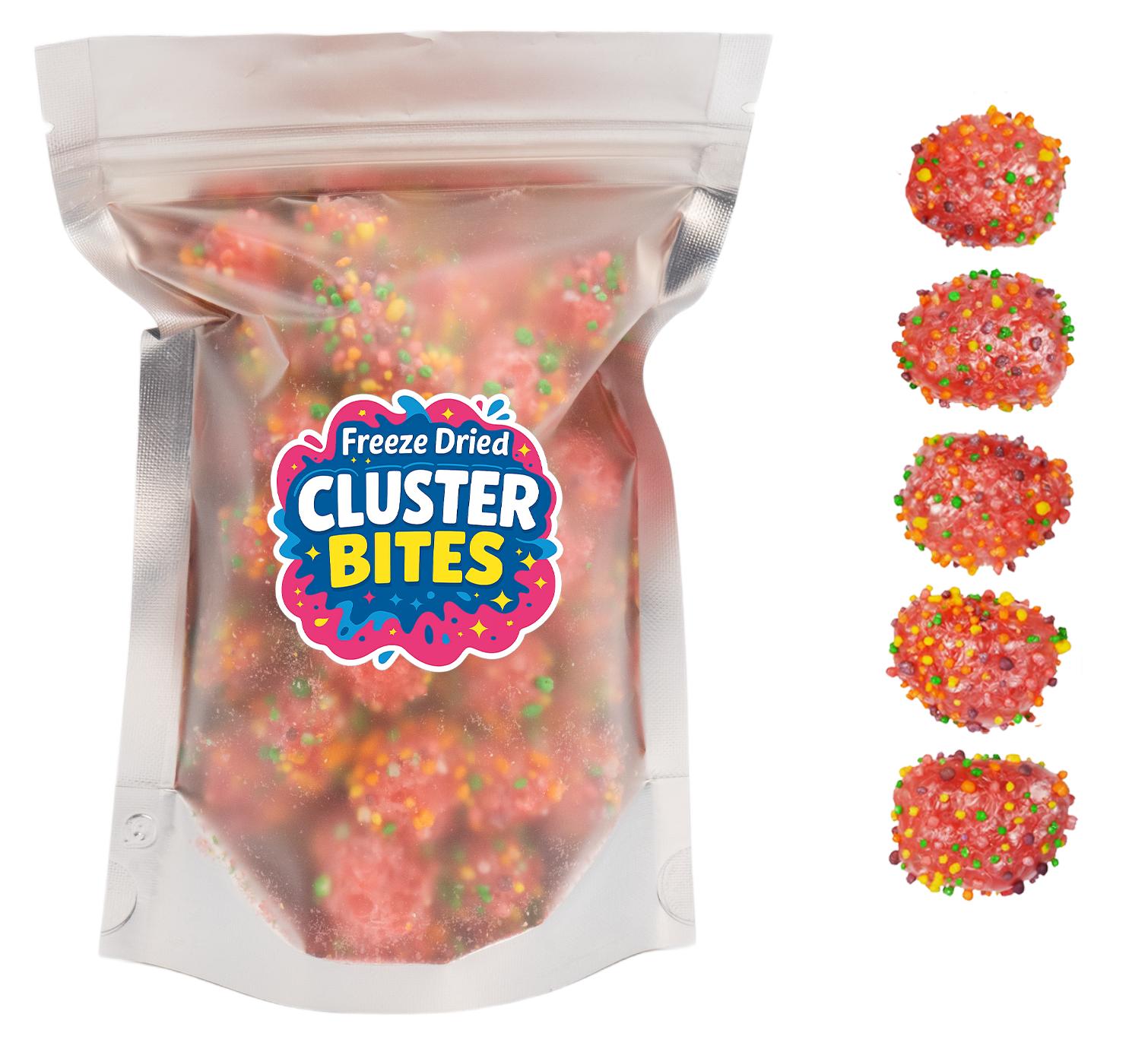 Freeze Dried Gummy Clusters - (Large - 2oz Bag) - Freeze Dried Candy - Ships Same Day!