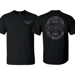 Chevy Truck Speed Shop Men's T-Shirt for Men, Truck Shirt, 100% Cotton, Menswear Streetwear, Made In USA