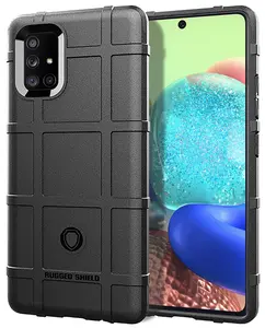 Case for Galaxy A71 5G, Nakedcellphone Special Ops Tactical Armor Rugged Shield Flexible Cover [Anti-Fingerprint, Matte Texture] for Samsung Galaxy A71 5G Phone (SM-A716)