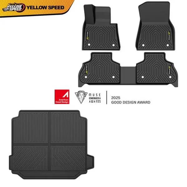 ALLGOOD 3D Molded TPE Car Floor Mats & Cargo Liner Set for 2019-2025 BMW X5, Precise Fit, Deep Grooves, Waterproof, Durable, Eco-Friendly, Security, High and Low-Temperature Resistance, Easy to Install & Clean, Automotive Interior Accessories
