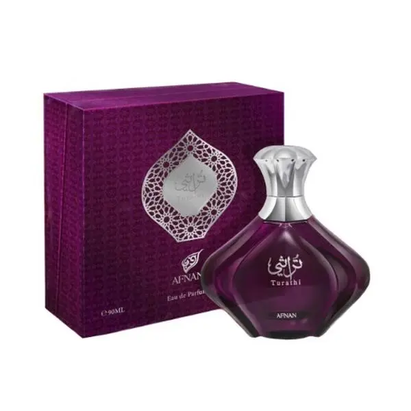 Afnan Turathi Purple Women 3.0 EDP Spray Cardamom, Black Pepper & Vanilla