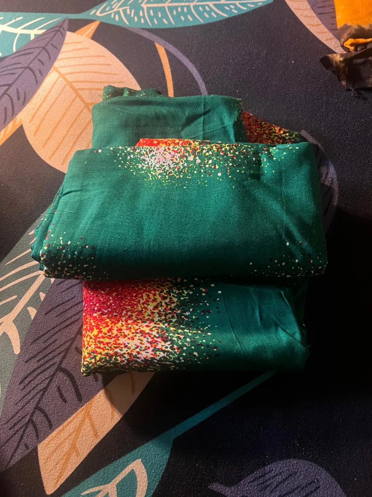 Women dresses with head scarf, as well as colorful Textured Outfits
