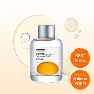 [FRANKLY] PDRN Bounce Ball Serum | 99% Pure Salmon DNA Moisturizer for Skin Repair & Glow Skin | Barrier Repair, Glow Skin, Plumping Effect, Korean Skincare, Lightweight