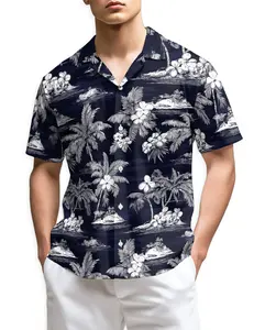 Island Tropical Summer Beach Men Women, Funny Hawaiian Shirt Summer Animal Lovers, Tropical Style, Sizes S-5XL Top Womenswear