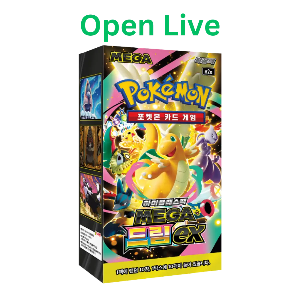 Pokemon Mega Dream ex Booster Box [Korean] - TikTok Shop