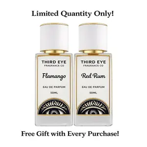 *BUNDLE* - Third Eye Fragrance Co. -  1.7 Ounce x 2 - Red Rum EDP & Flamango EDP