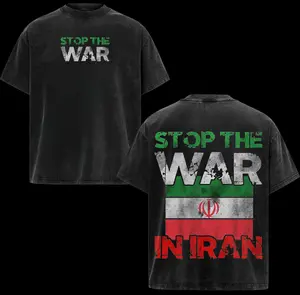 Stop War Unisex Graphic Tee - Bold Statement T-Shirt for Peace Lovers, Comfortable Cotton Fit, Trending Streetwear Design to Spread Anti-War Message
