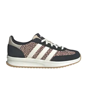 adidas Womens Run 70S 2.0 Leopard Print Lace Up Sneakers Shoes Casual - Beige