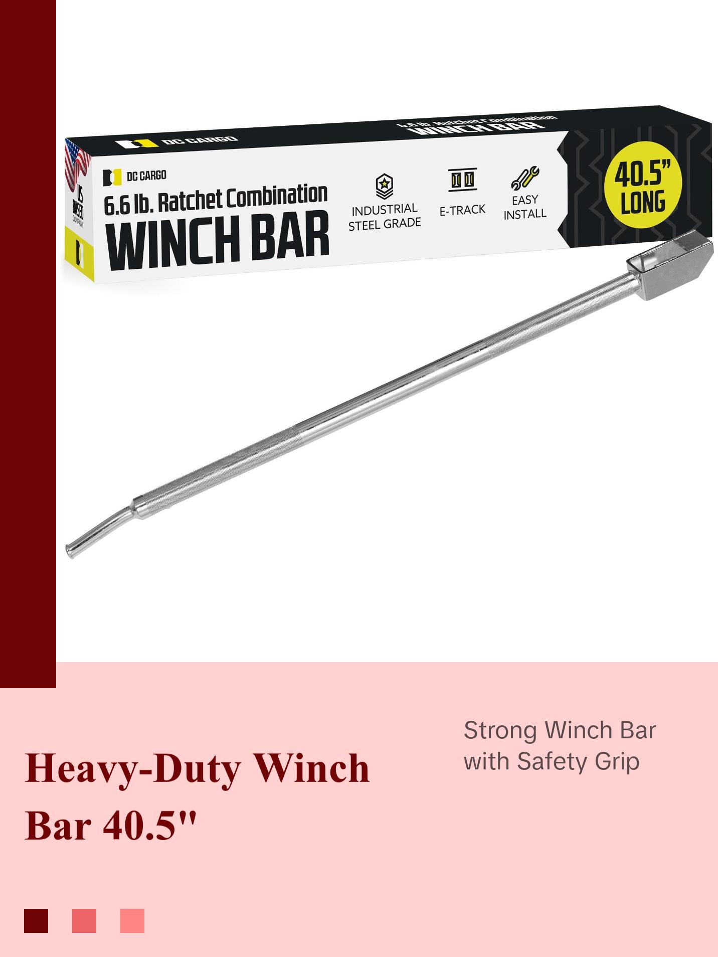 Combination Winch Bar - Square Head