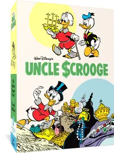 Walt Disney's Uncle Scrooge Gift Box Set the Golden Nugget Boat & Cave of Ali Baba: Vols. 26 & 28 -- Carl Barks - Hardcover