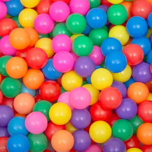 Ball Pit Balls 500 Count for Kids Colorful Phthalate Free BPA Free Baby Toddler Play Balls Safe Crushproof Lightweight Durable Spheres CPC Certified