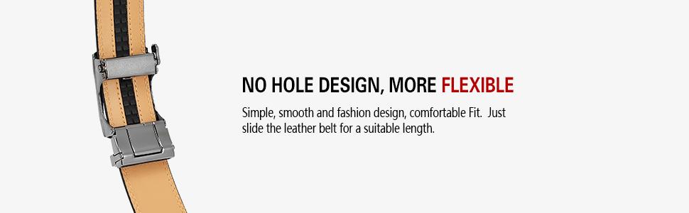 BOSTANTEN Leather Mens Belt Easy Release Ratchet Belt For Men Dress and Casual with Adjustable Buckle, Trim to Fit Textured Fathers Gift