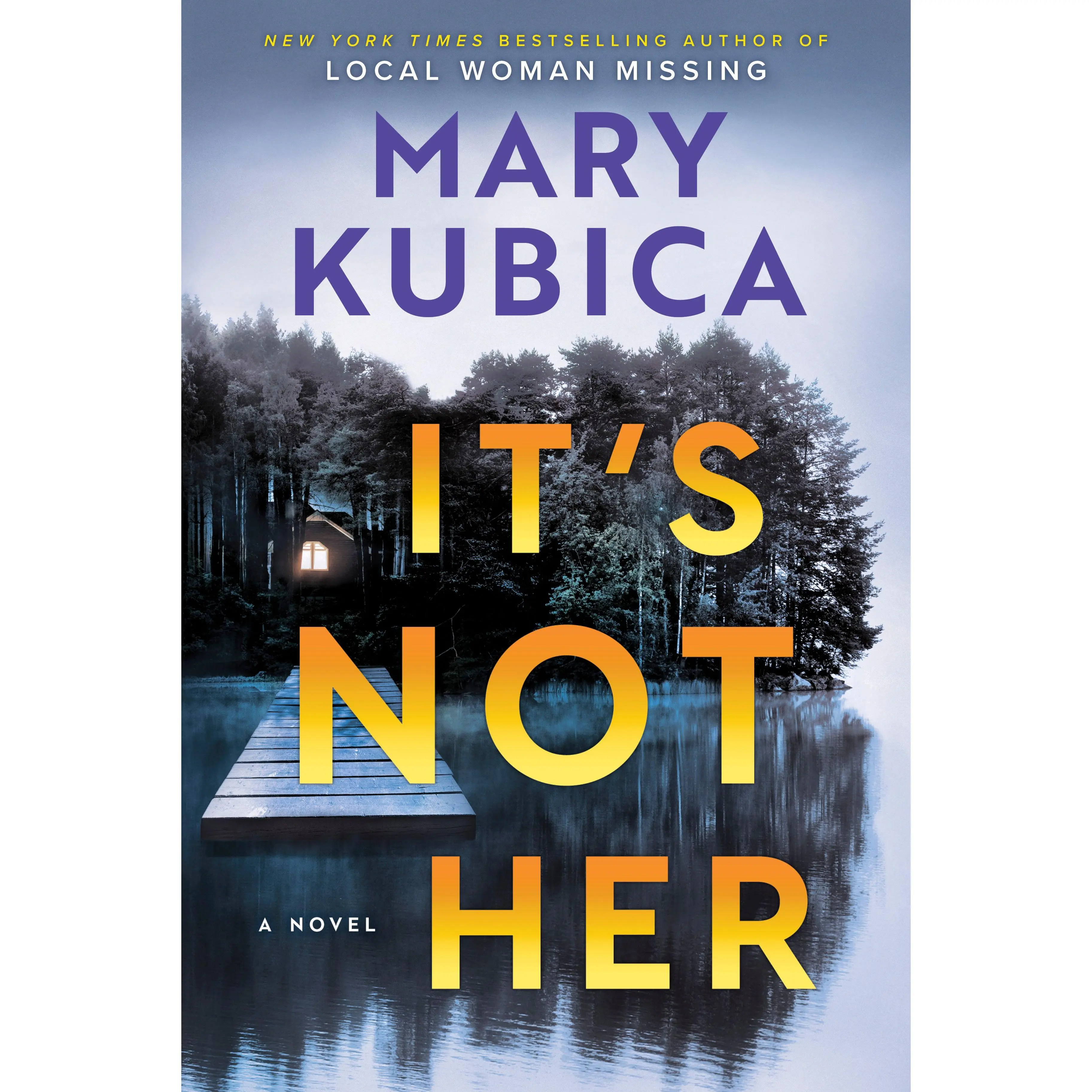 It's Not Her: A Novel by Mary Kubica [Hardback Book]
