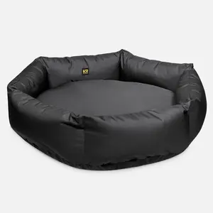 Tough Ripstop™ Round Bolster Pillow Dog Bed