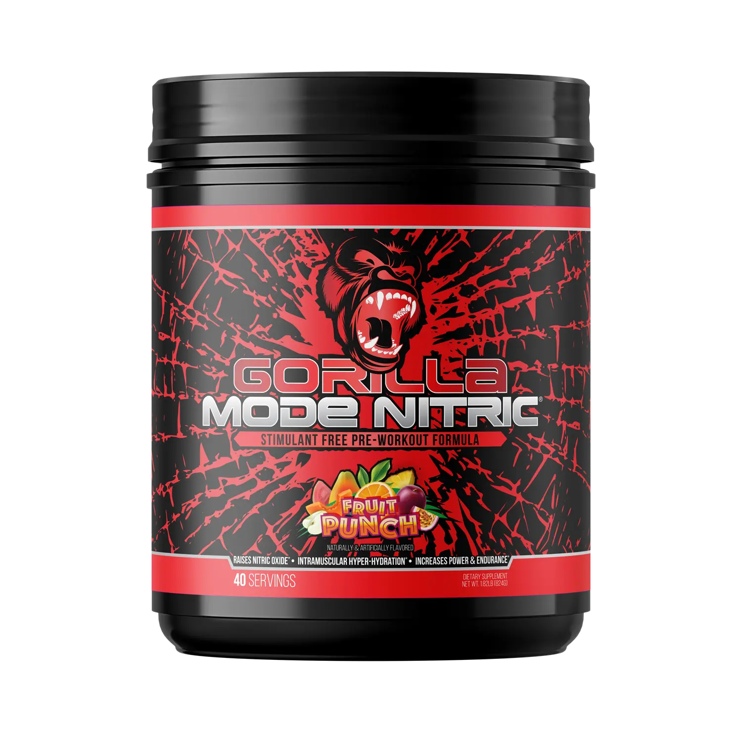 Gorilla Mode Nitric  - Stimulant Free Pre-Workout