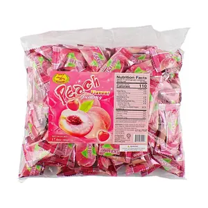 Dragonfly Brand Peach Gummy Candy 500g - Authentic Malaysian Halal Snack