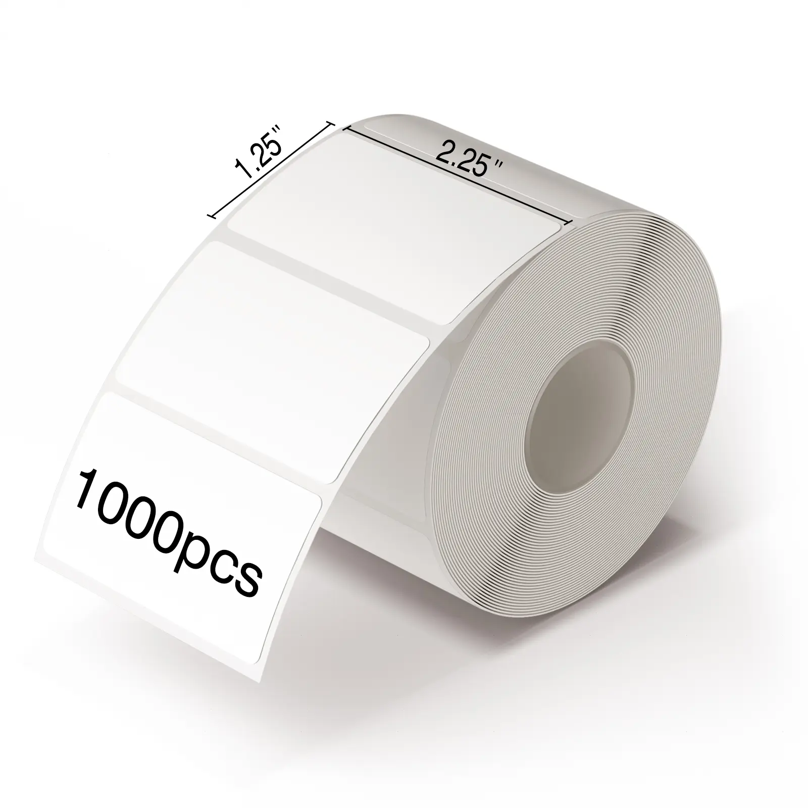 JADENS Adhesive Direct Thermal Printing Labels, 2.25"x1.25" Perforated Barcode Address Labels for Business Printers, 1000/Roll,back to school,back to school shopping,back to school haul,college school supplies