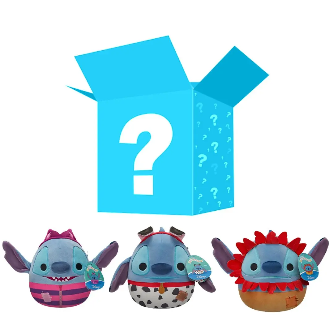 Squishmallows 8 in Disney Stitch Character Mashups Costume Mystery Plush, Collectible Plush Toy