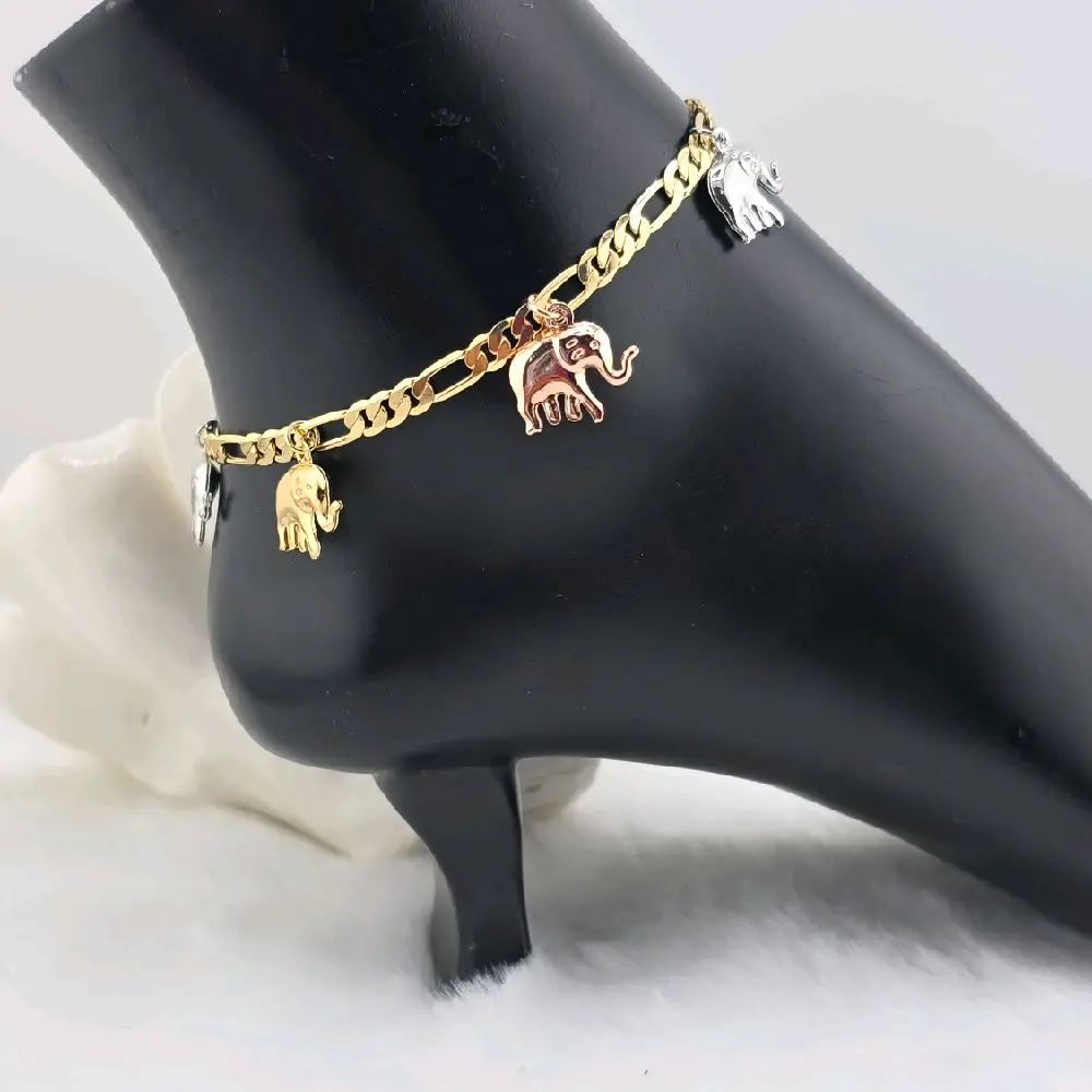 ancklet 14k gold plated