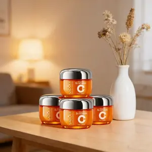 Vitamin C Face Cream with Niacinamide & Hyaluronic Acid - Moisturizing, Nourishing Skincare for Dry, Dull Skin Daily