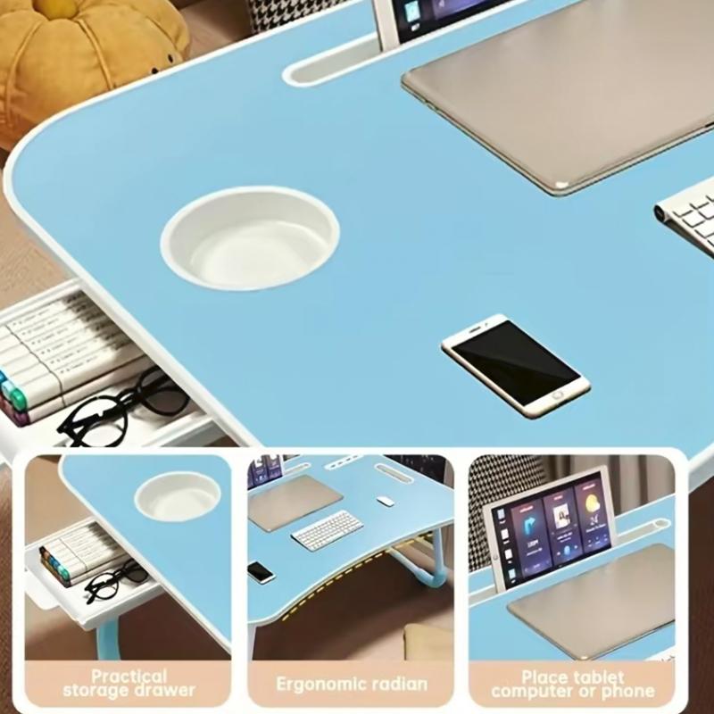 Lap Desk Bed Tray Table, Adjustable Laptop Stand for Bed with USB/ Light/ Fan/ Drawer, Portable Laptop Desk Table for Bed/ Couch/ Sofa/ Reading/ Writing, Bed Trays for Eating And Laptops Lap Desk Bed Tray Table, Adjustable Laptop Stand for Bed with USB/ Light/ Fan/ Drawer, Portable Laptop Desk Table for Bed/ Couch/ Sofa/ Reading/ Writing, Bed Trays for Eating And Laptops