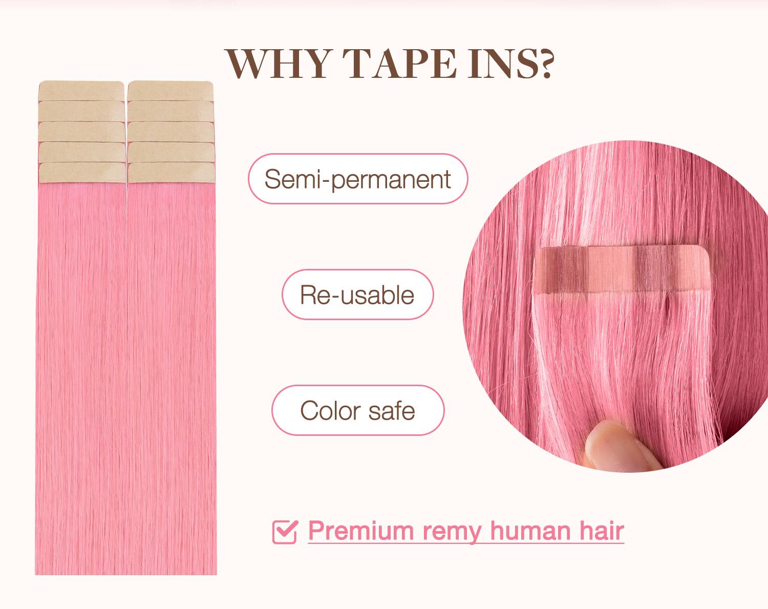 GOOGOO Hair 10pcs Tape in Human Hair Extensions 25g to 30g Natural Straight#Greenish#TikTokShopSpringGlowUp