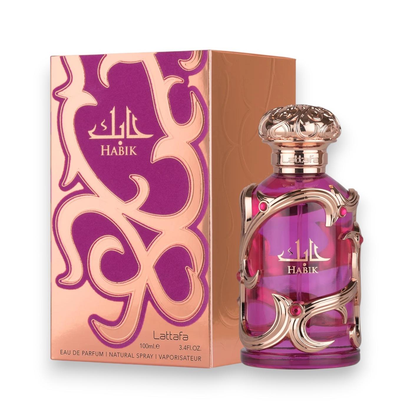 Lattafa Perfumes | Habik for Women | Eau De Parfum | Unisex fragrance | 100 ML | Bergamot - Jasmine & Musk Notes Lattafa Perfumes | Habik for Women | Eau De Parfum | Unisex fragrance | 100 ML | Bergamot - Jasmine & Musk Notes