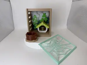 Mini Jumping spider Playset - Spider is Magnetic Miniature House