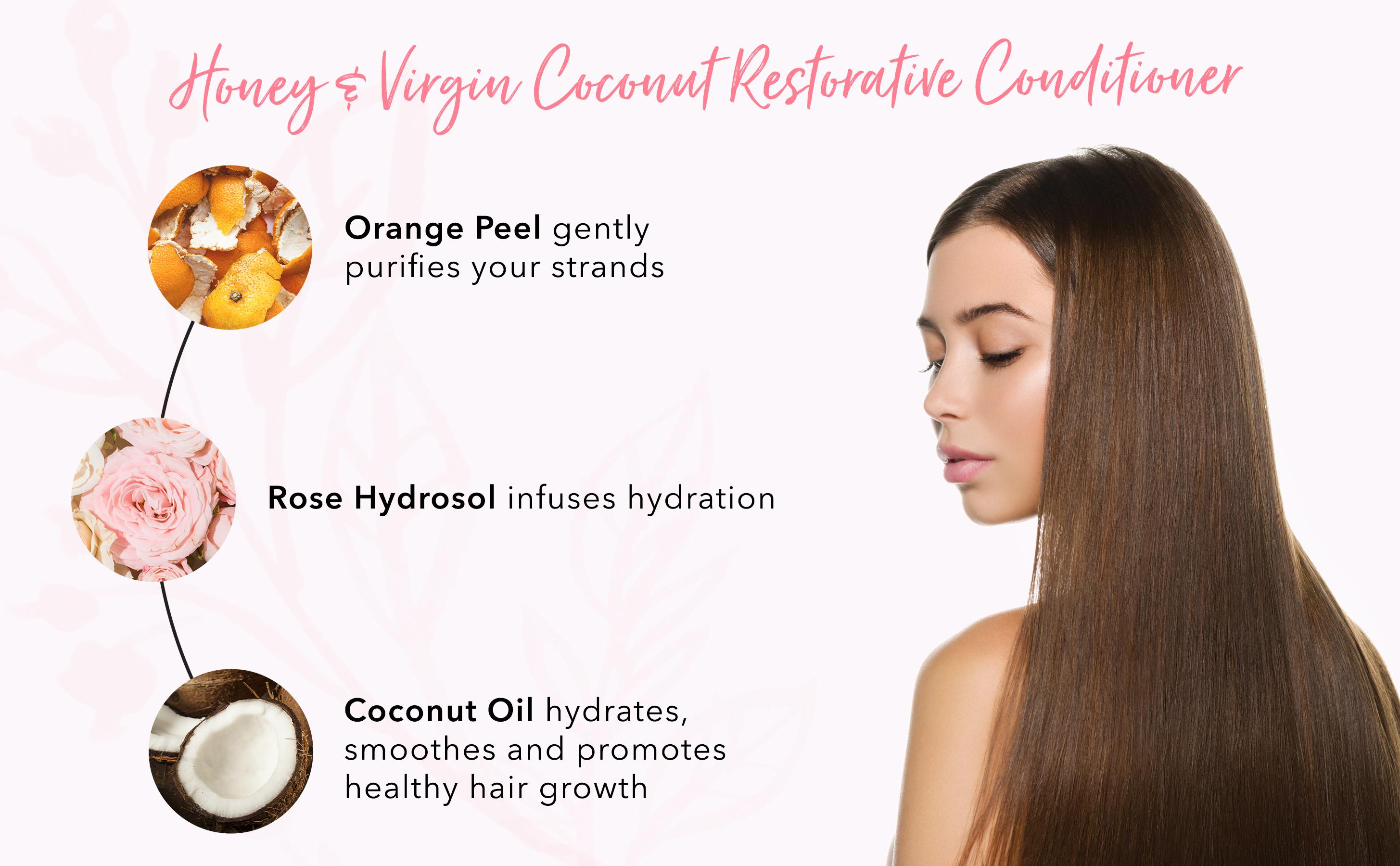 Honey and Virgin Coconut Restorative Conditioner