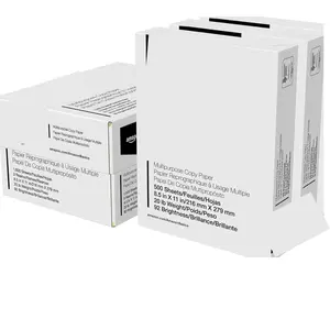 Multipurpose Copy Printer Paper, 20 lb, 8.5 x 11 Inches, 3 Reams (1,500 Sheets), 92 Bright White for Home Use
