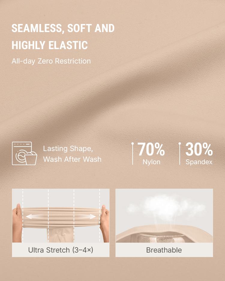 FeelinGirl #Live2 Seamless Covered Bust Jumpsuit Thong Bodysuit Peach heart collar Fit Womenswear Comfort Shapewear Breathable Comfortable Day Tummy Tuck Garment Shaper Clothes Smooth Zipper Spaghetti Strap