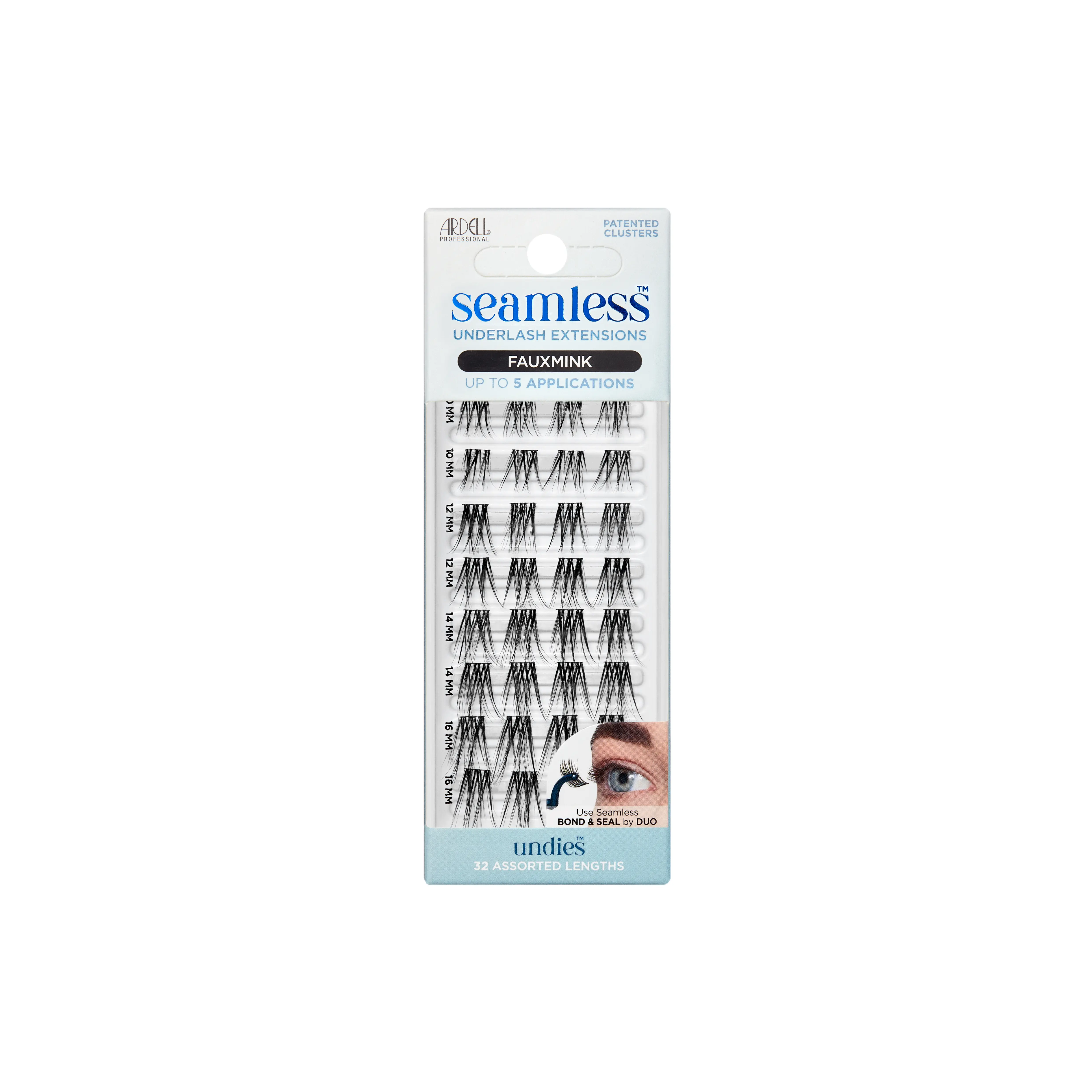 Ardell Seamless Faux Mink Underlash Extensions Refills Eyelashes Makeup Pack
