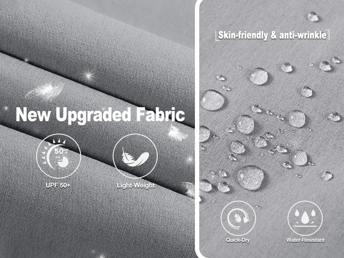 Men's Golf Pants 30"/32"/34" Inseam Lightweight Stretch Work Dress Pants Quick Dry Breathable Moisture Wicking Fabric for Spring Summer Fall