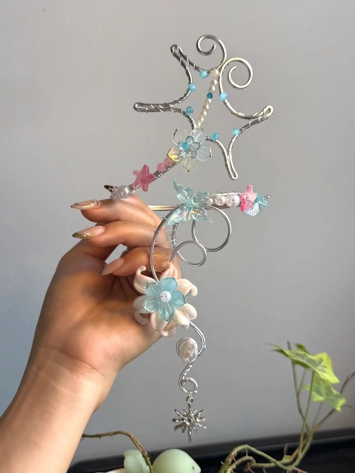 [NEW] Dreamy Beaded Arm Cuff Bracelet – Handmade Boho Jewelry for Upper Arm, Flower, Butterfly Aesthetic, Besties jewelry 2